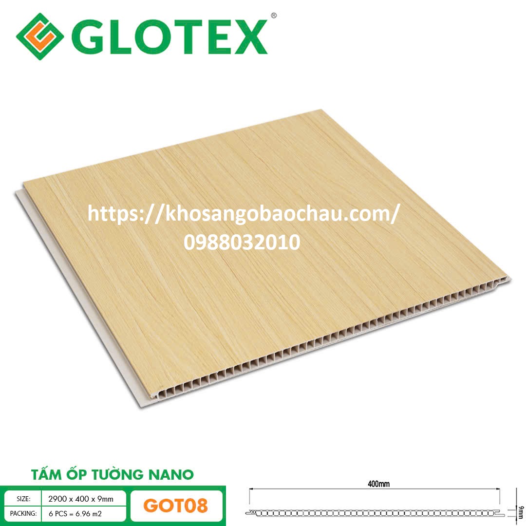 TẤM ỐP NANO GLOTEX GOT08