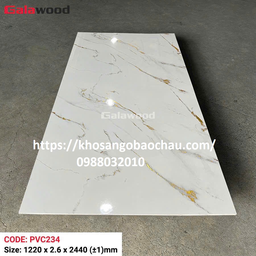 TẤM ỐP PVC GALAWOOD PVC234