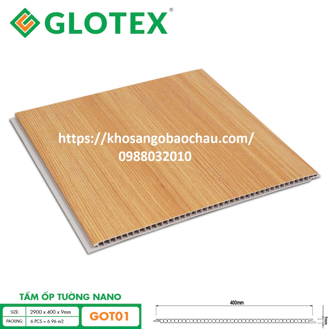 TẤM ỐP NANO GLOTEX GOT01