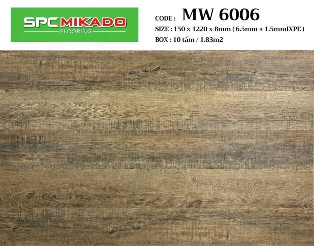 SÀN NHỰA MIKADO MW6006