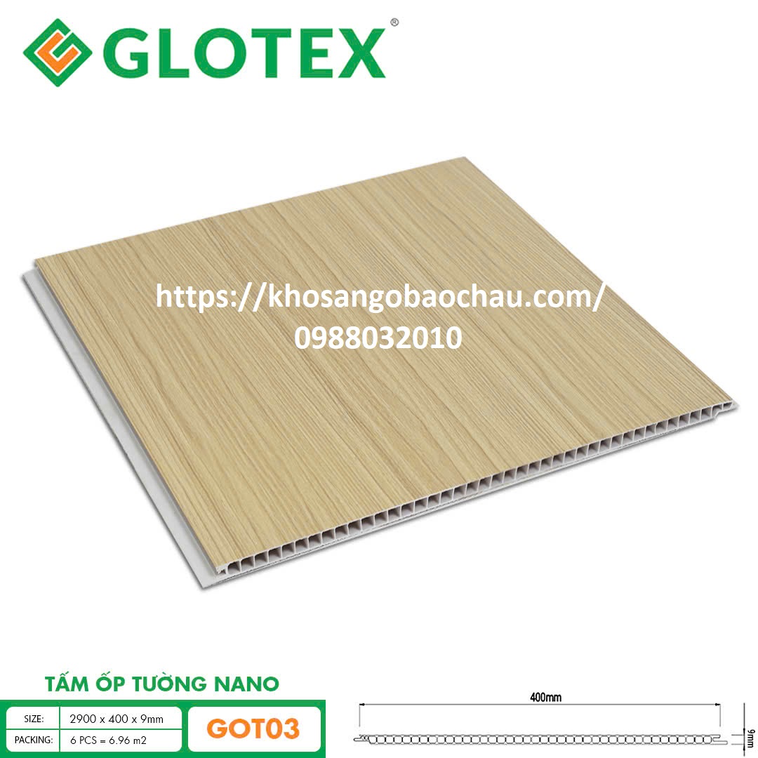 TẤM ỐP NANO GLOTEX GOT03