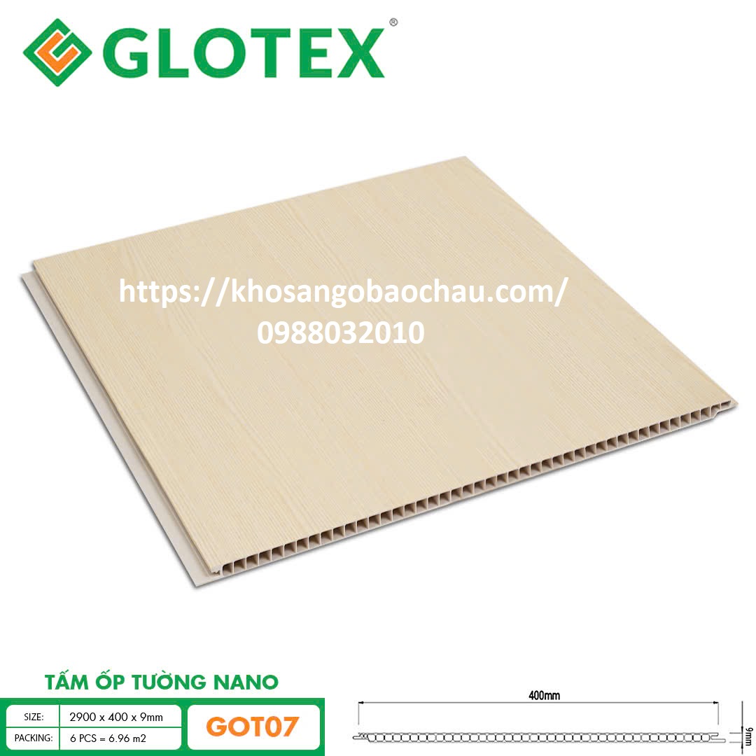 TẤM ỐP NANO GLOTEX GOT07